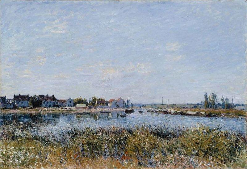 Alfred Sisley Le Matin Norge oil painting art